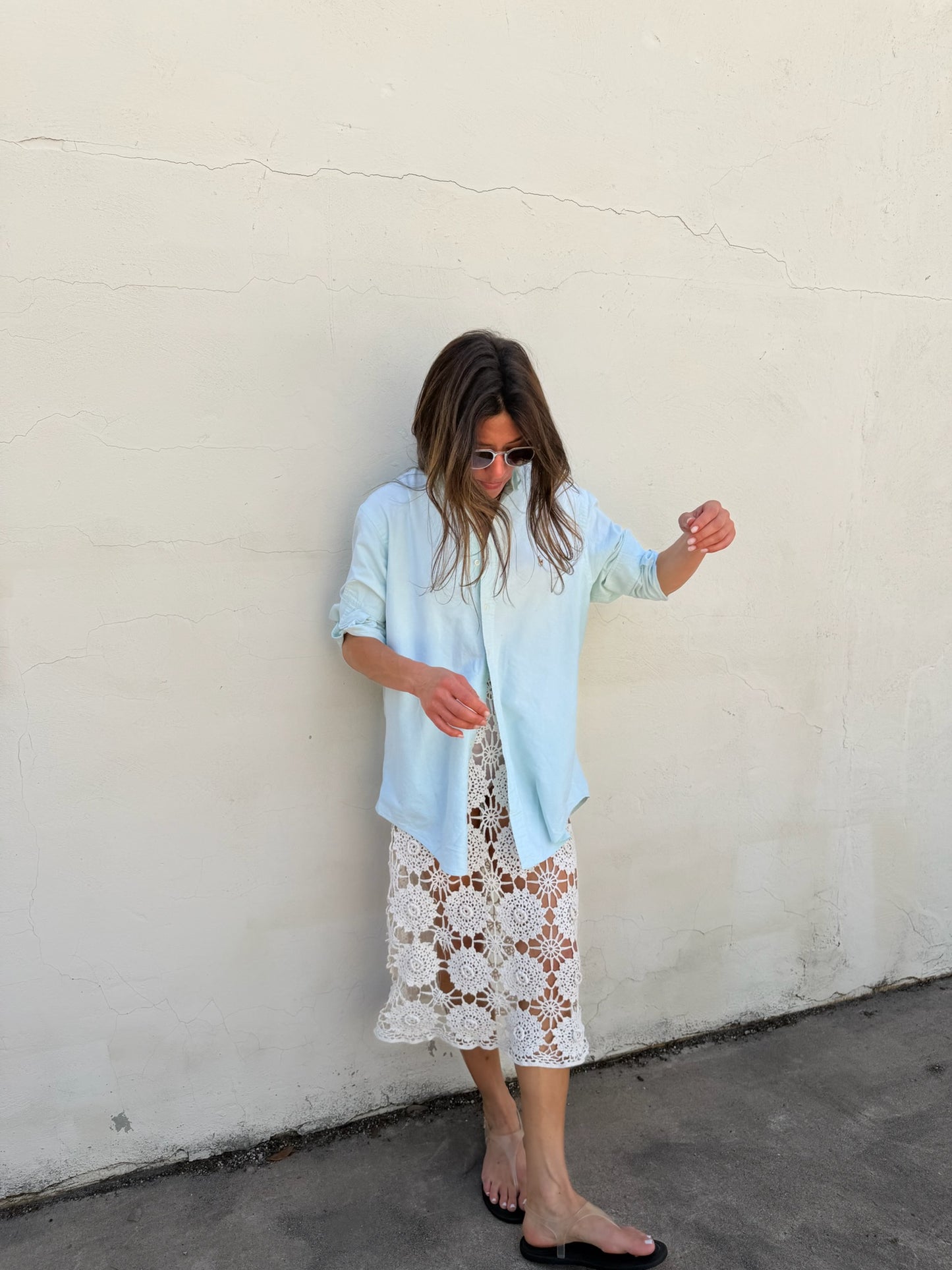 Crochet Midi Skirt