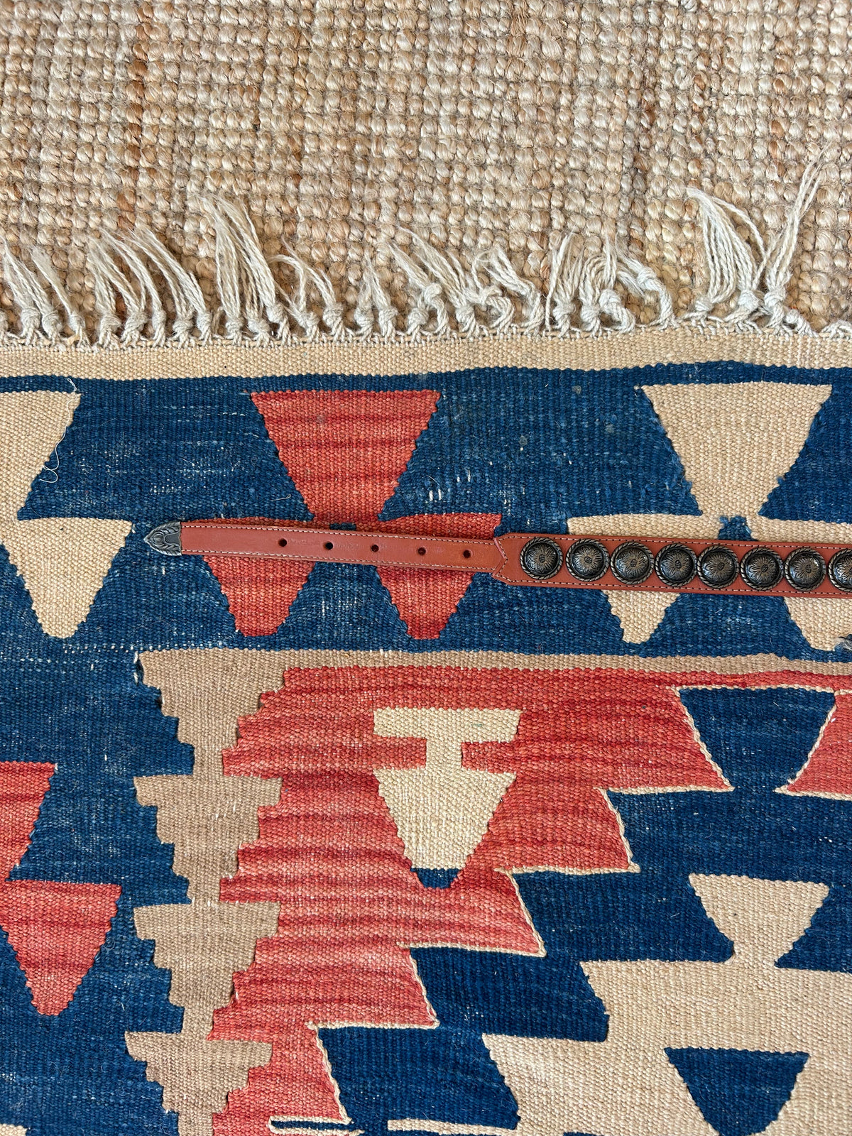 Vntg Concho Belt