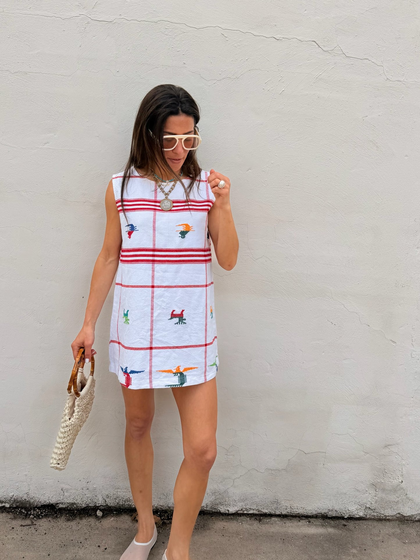 Guatemalan Textile Mini Dress