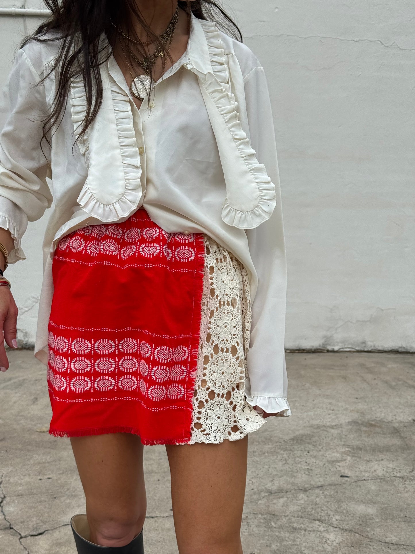 Romanian Textile + Crochet Mini