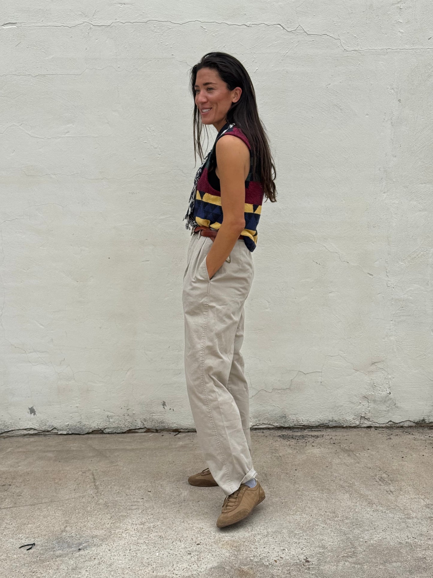 Tapestry Fringe Southwestern Vest