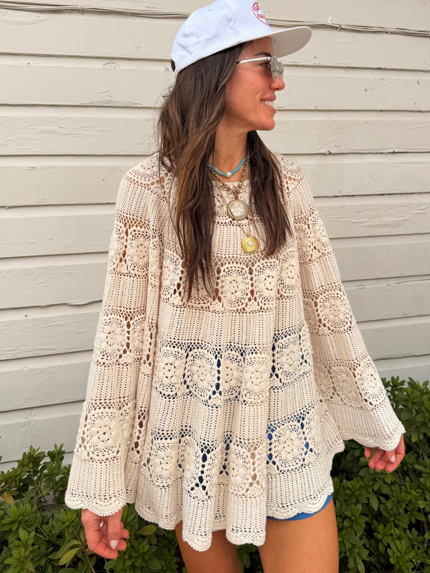 Crochet Cape Dress