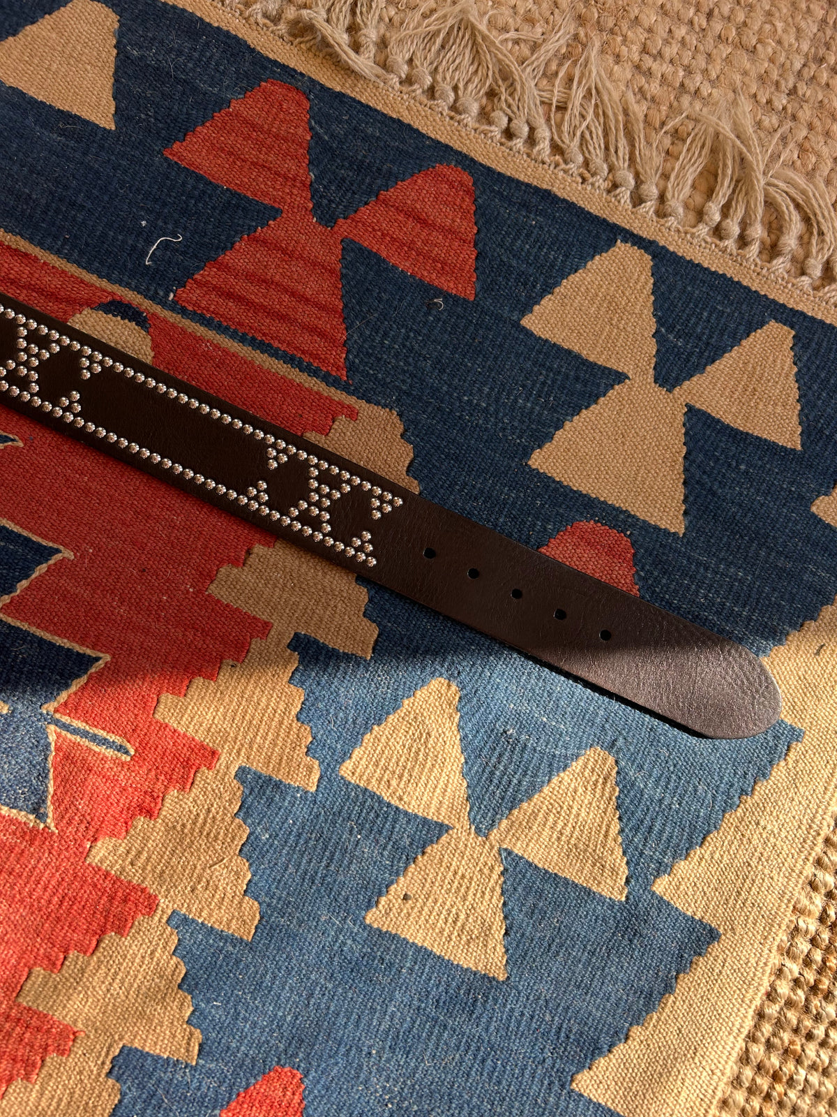 Black Studded Belt