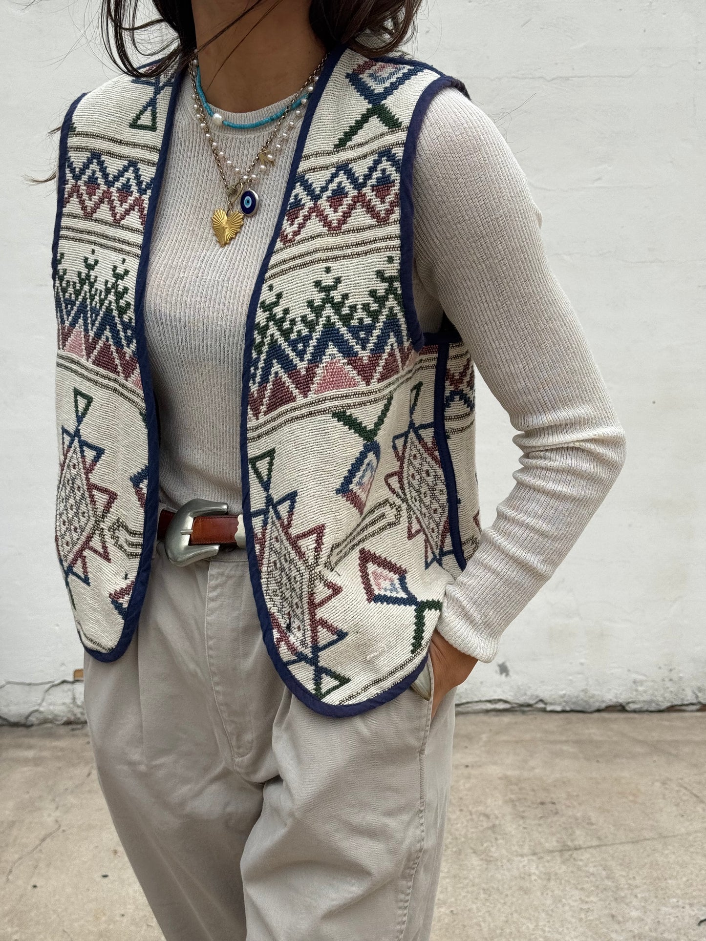 Reversible Tapestry Vest