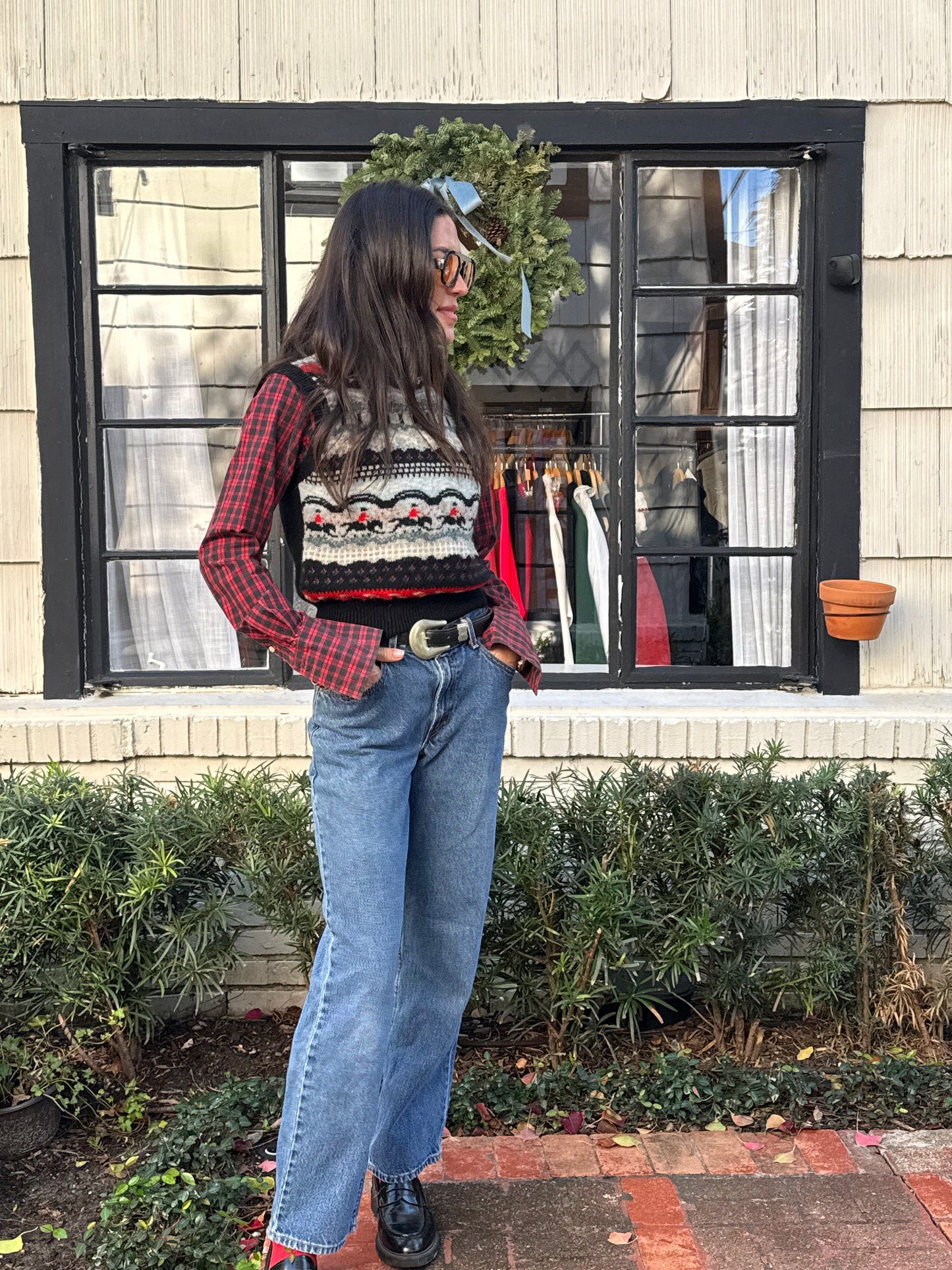 Equestrian Wool Vest