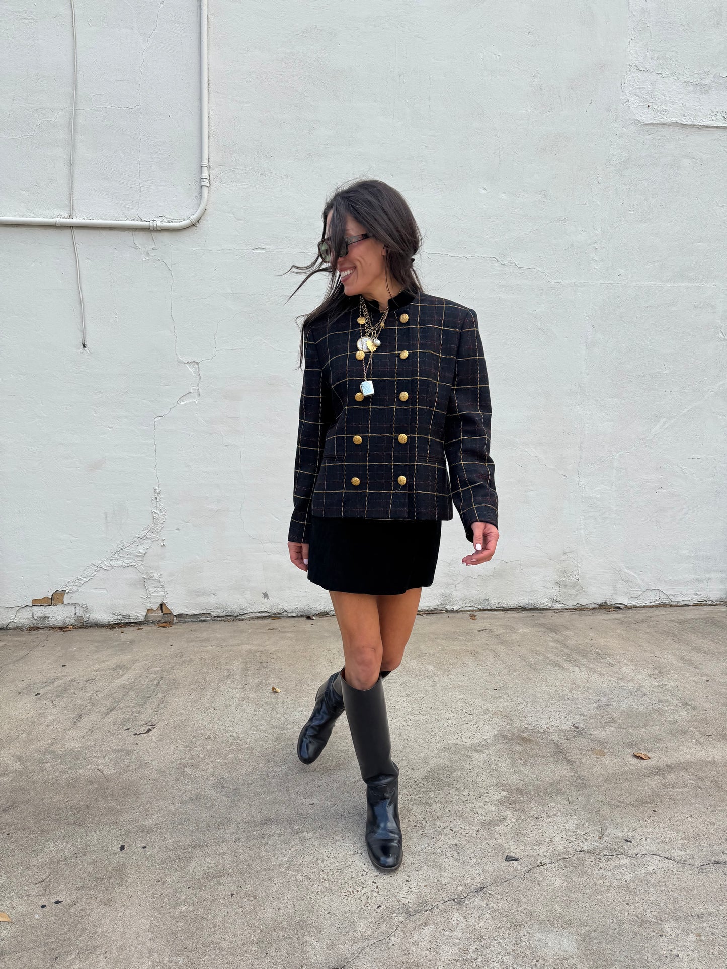 Plaid Nutcracker Jacket