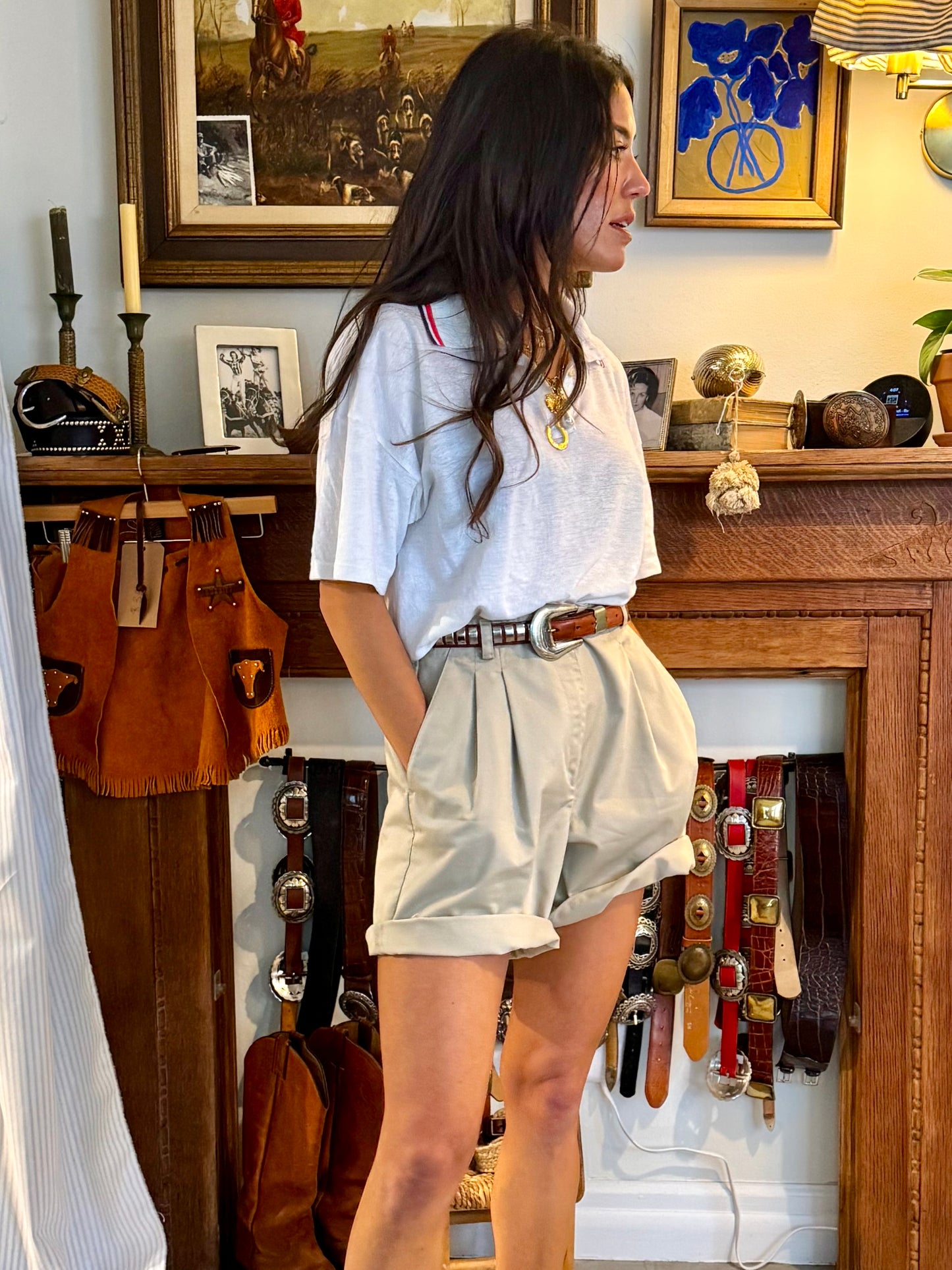 Pique Polo Stripe Collar