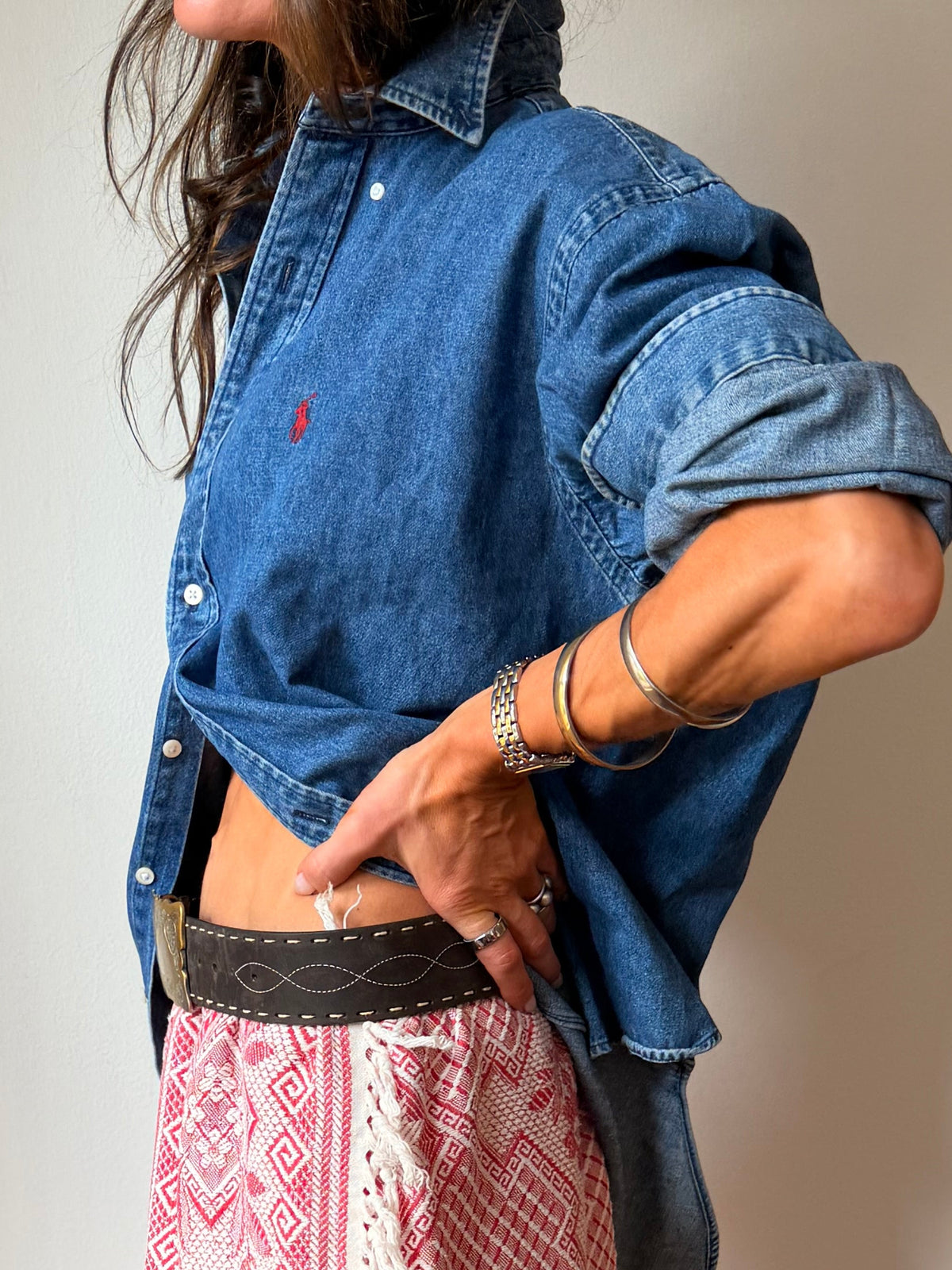 90s Ralph Denim Shirt