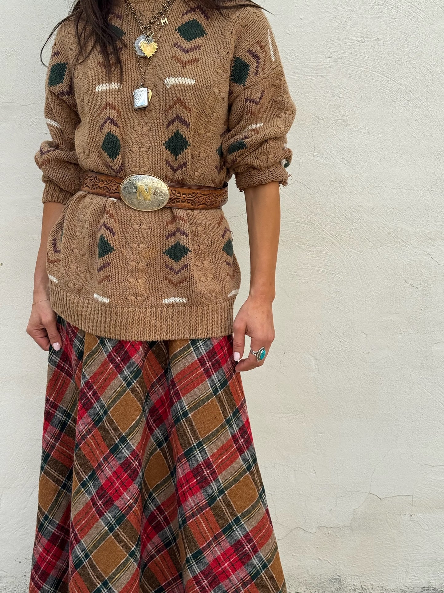 Southwestern Cotton Sweater