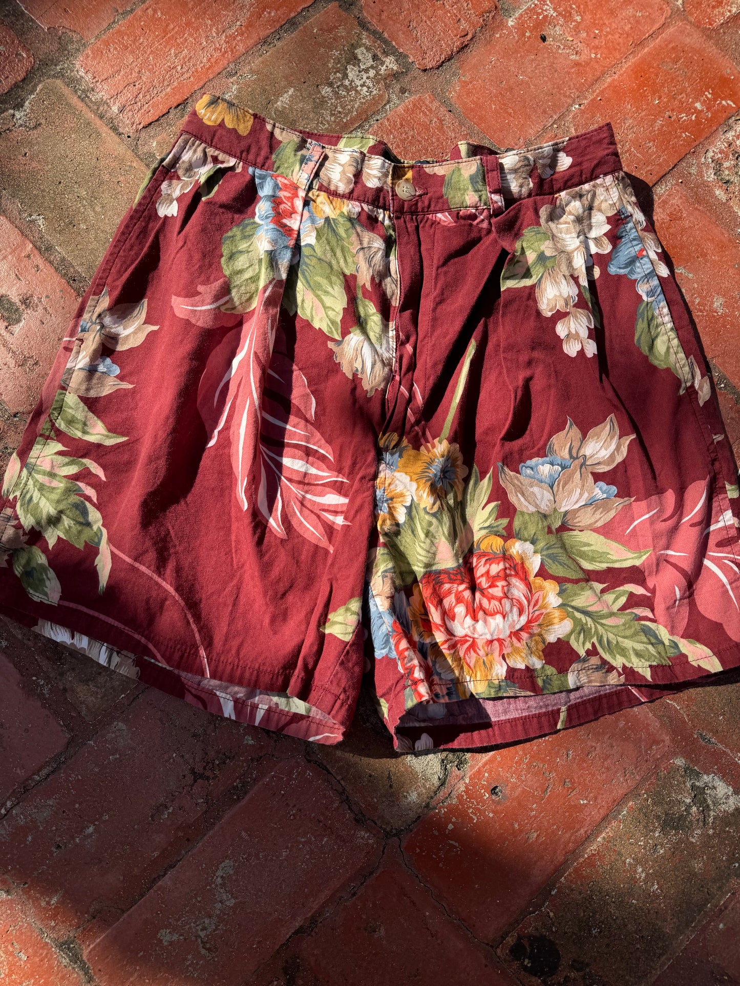 Floral 80s Ralph Lauren Shorts