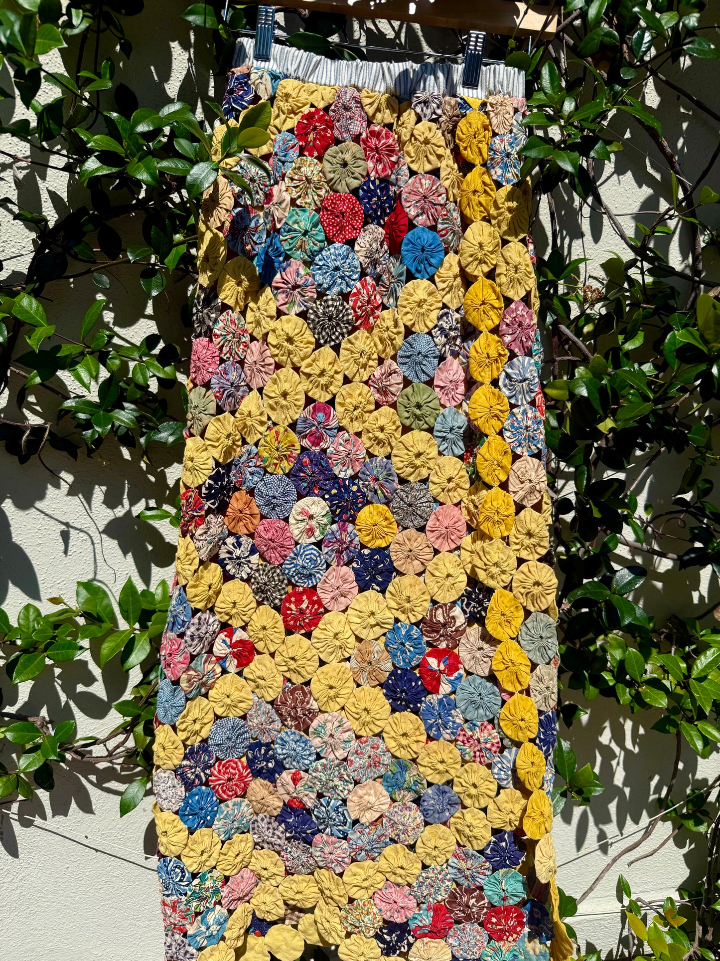 Yo-Yo Maxi Skirt Mango With Slit