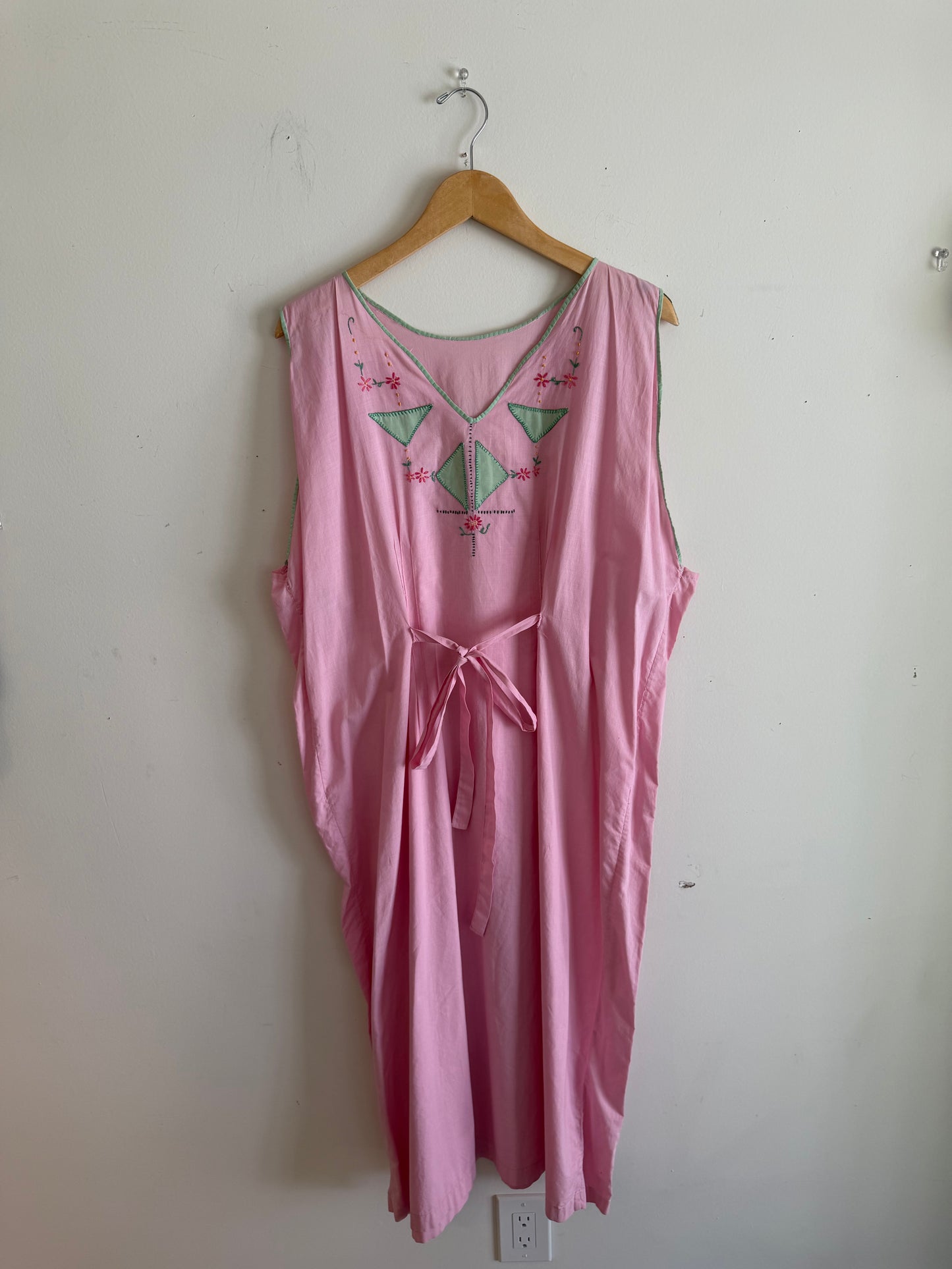 Pink Apron Dress