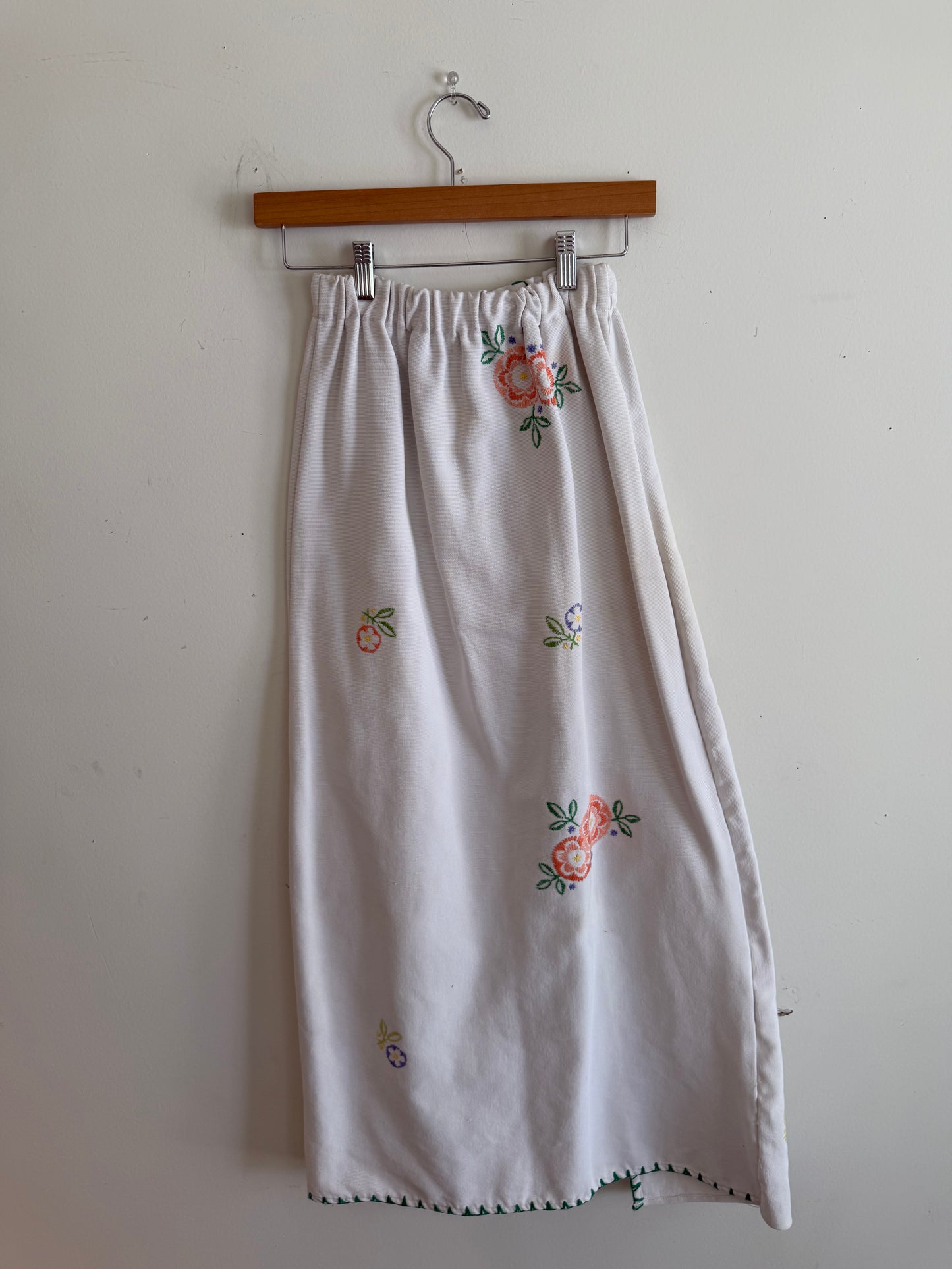 Long Textile Skirt