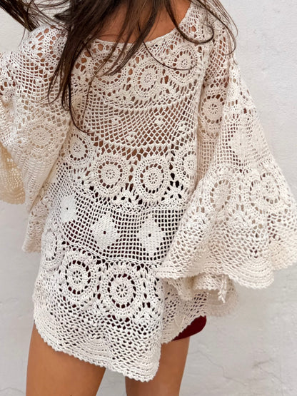 Crochet Poncho Tunic