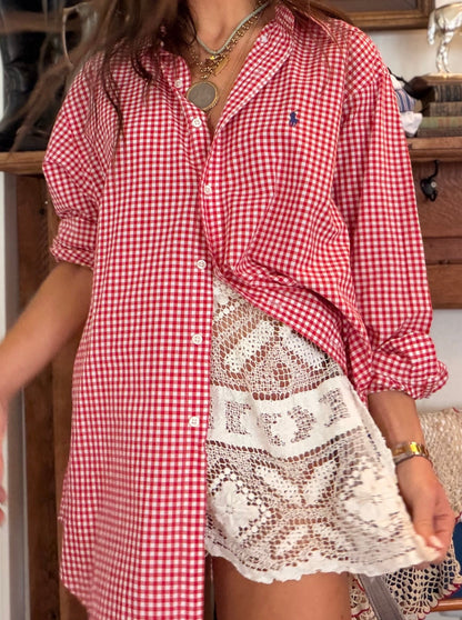 RL Red Gingham Shirt
