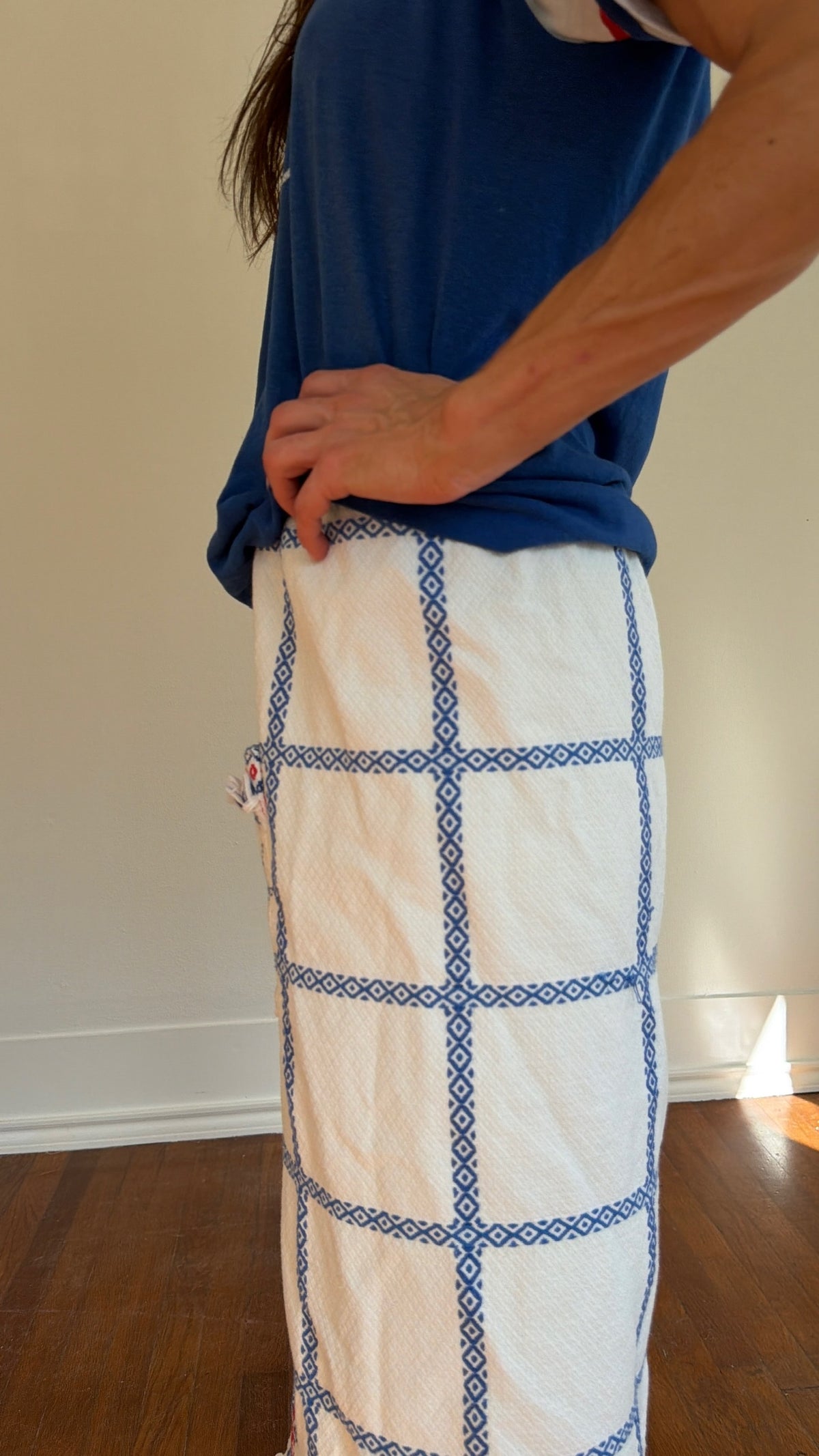 Tablecloth Maxi Skirt