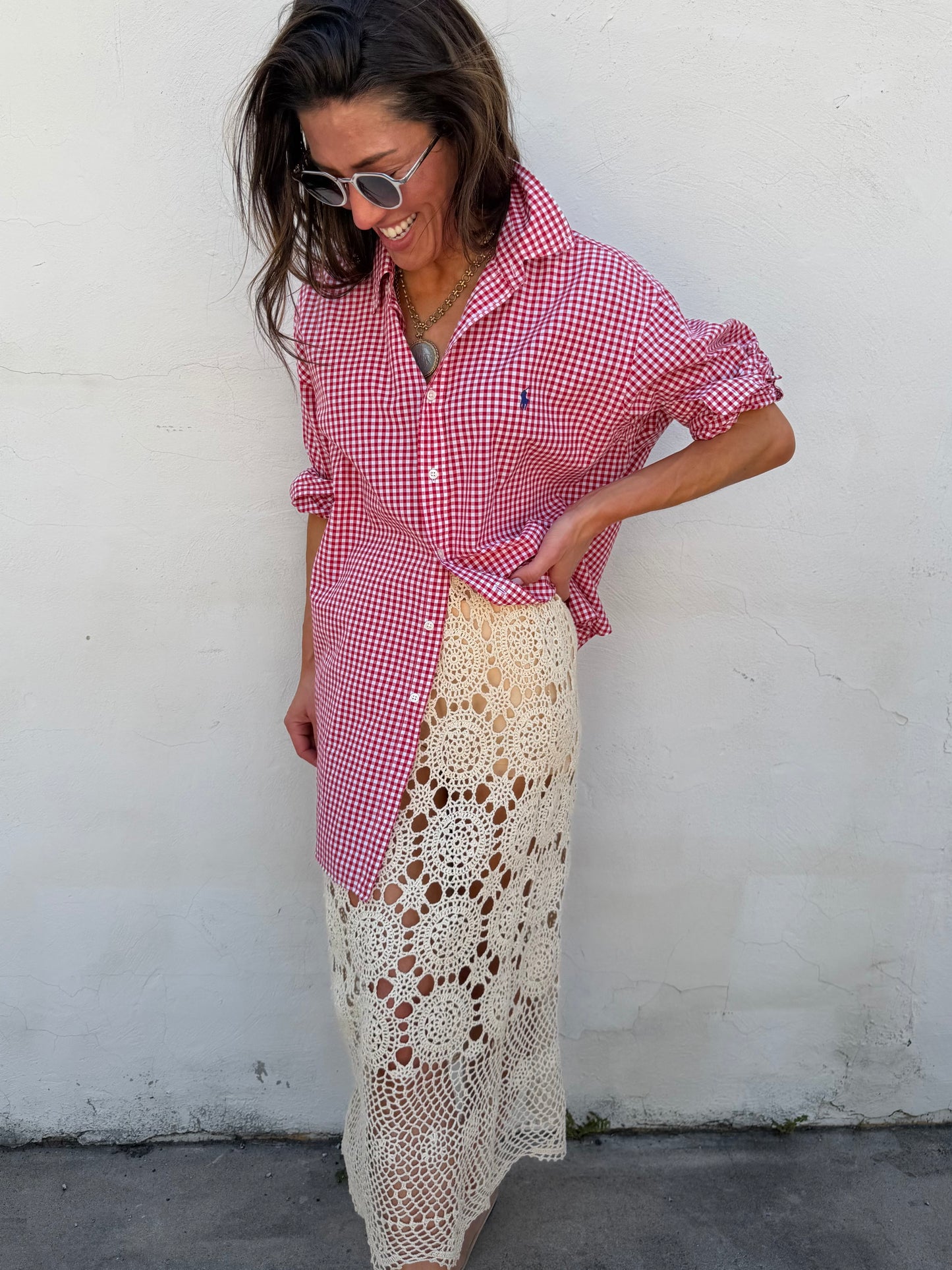 Ralph Lauren Red Gingham Shirt