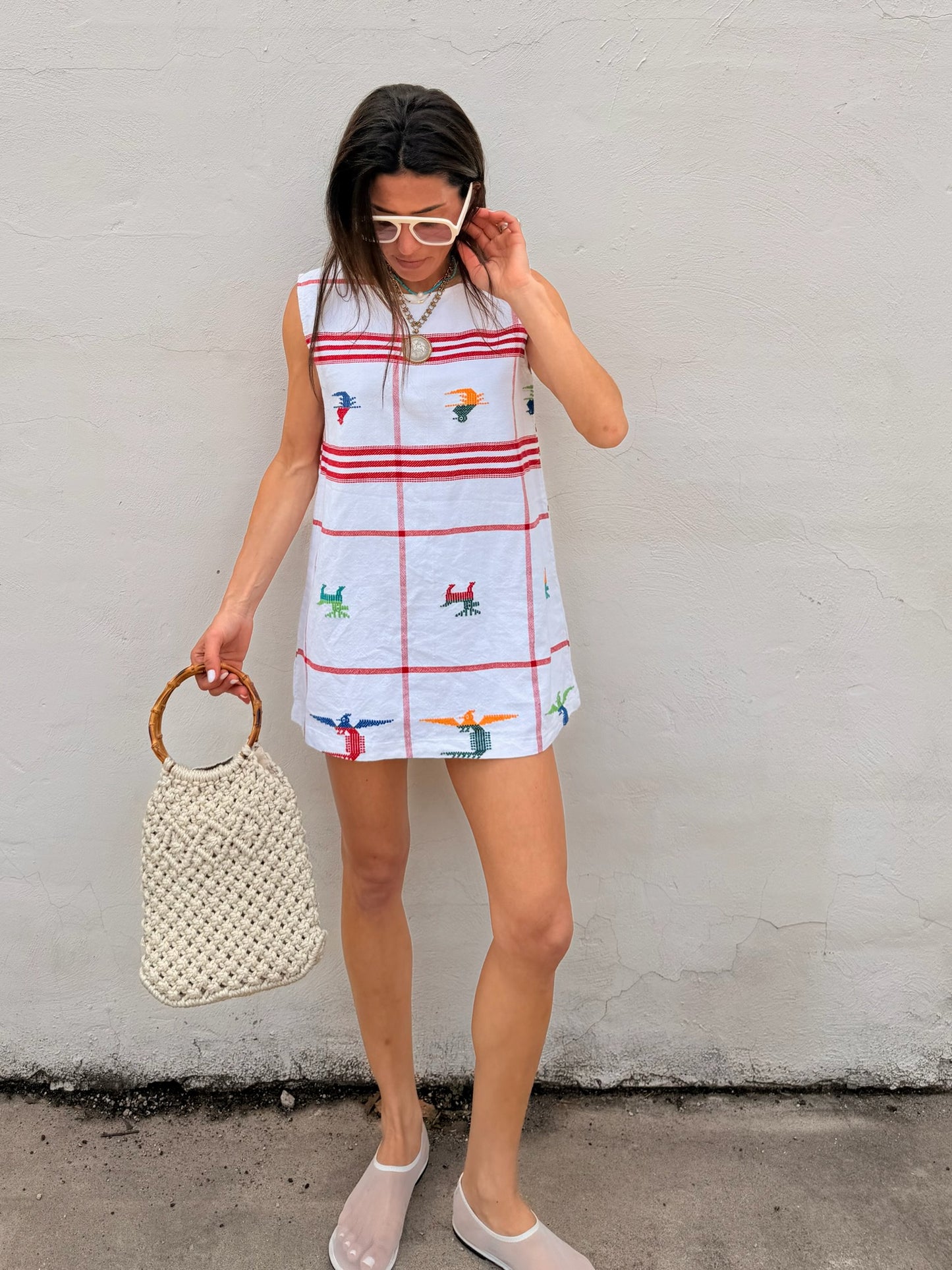 Guatemalan Textile Mini Dress