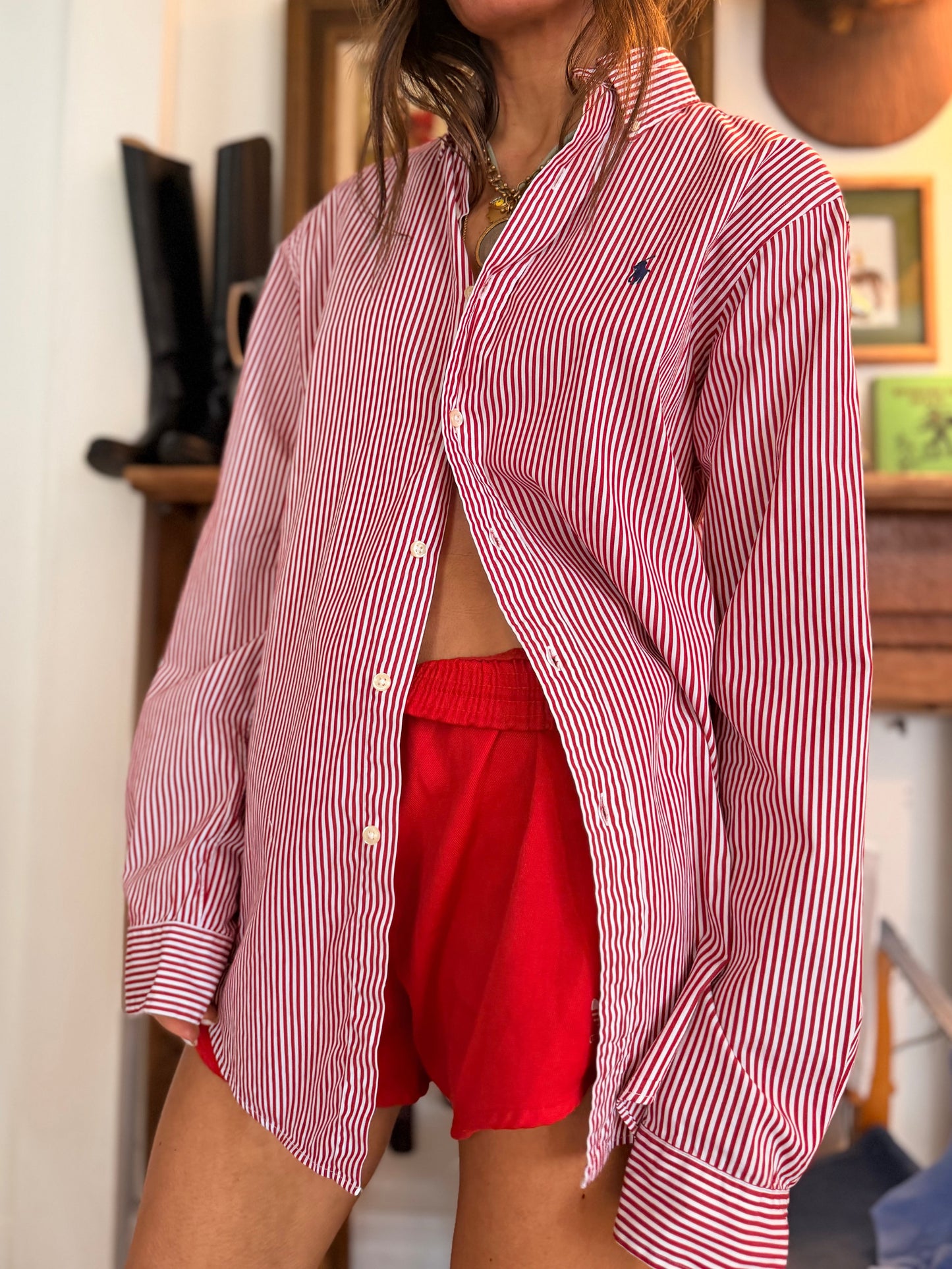 RL Red Stripe Shirt