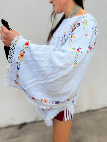 Eastern European Folk Embroidered Tunic