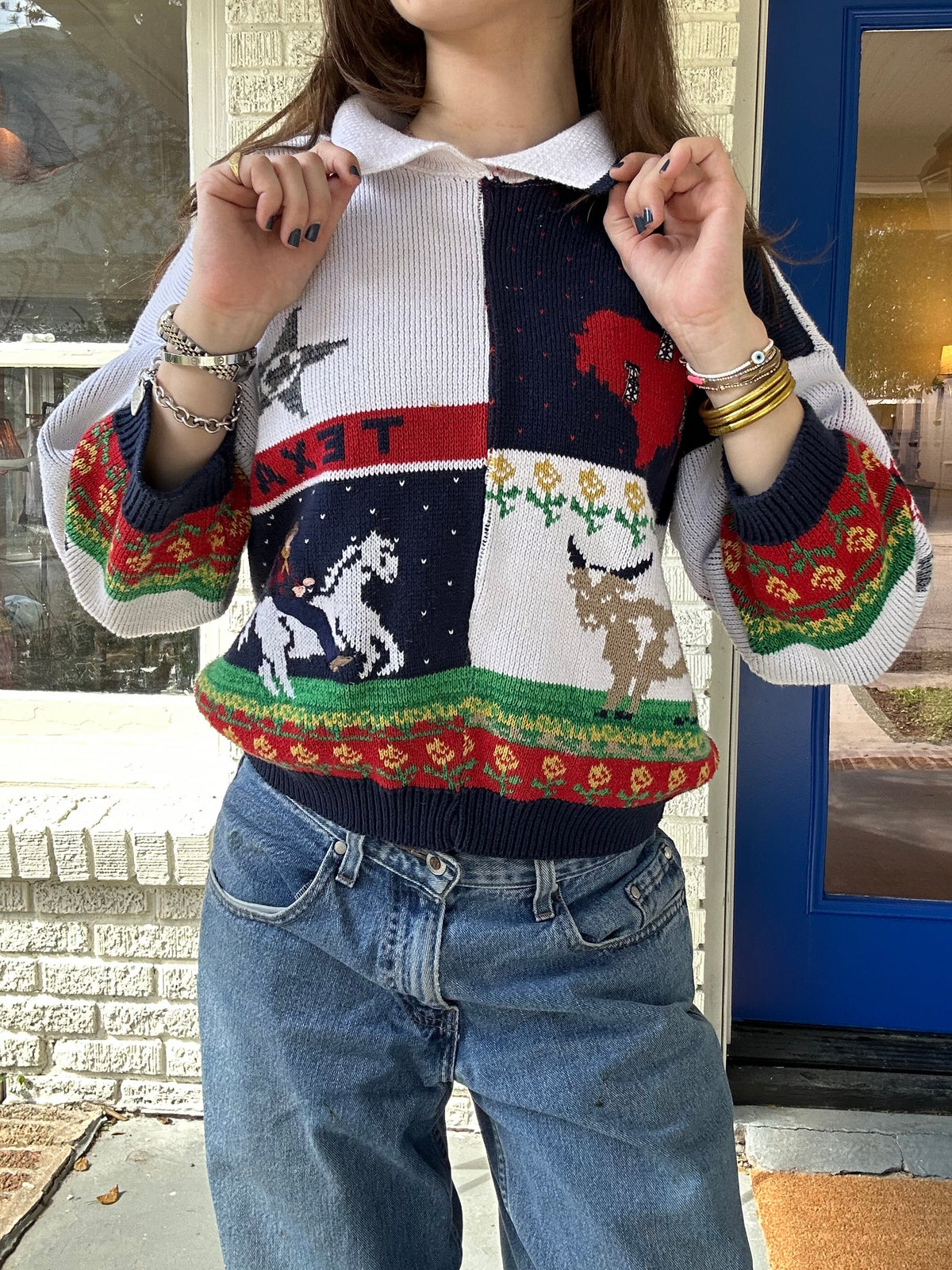 Vintage Texas Knit Pullover