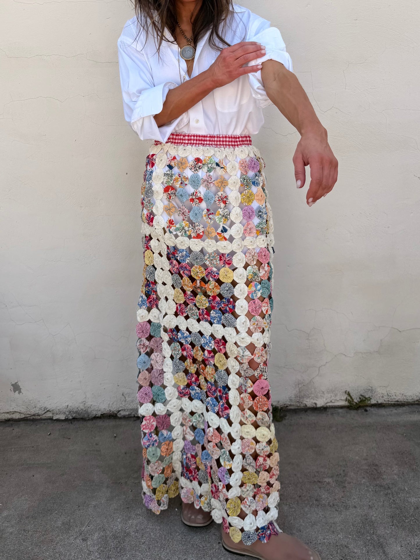 Yo-yo Maxi Skirt in County Fair