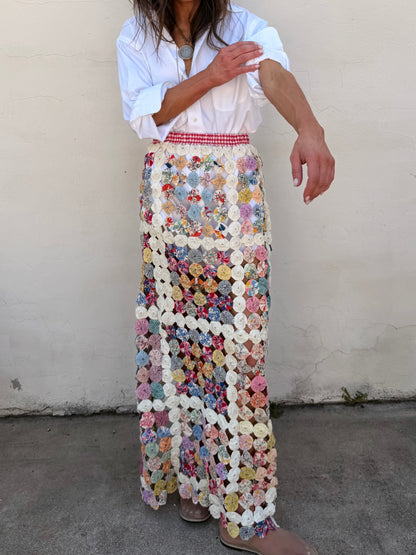 Yo-yo Maxi Skirt in County Fair