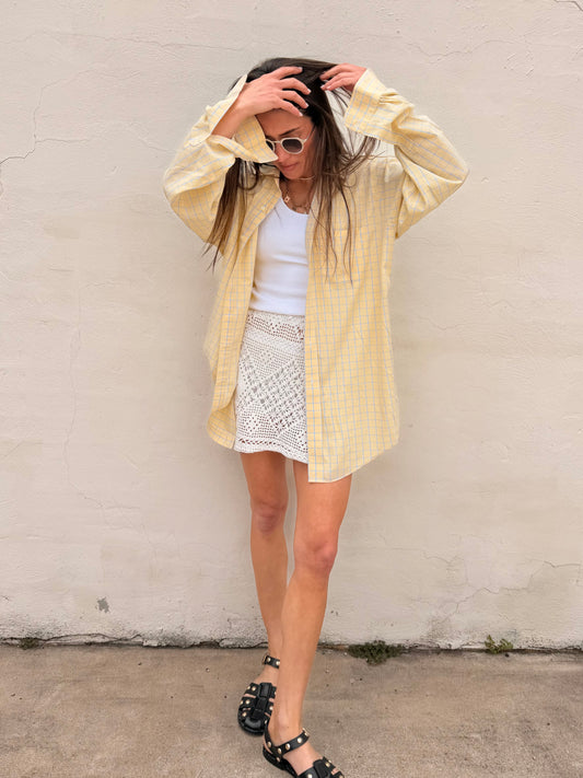 Crochet Mini Off White