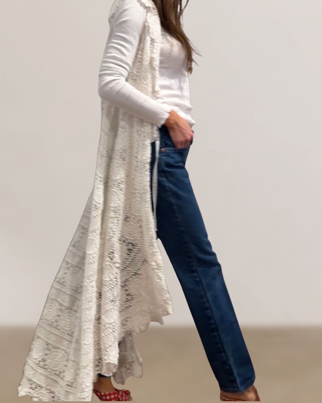 Antique Crochet Duster/Dress