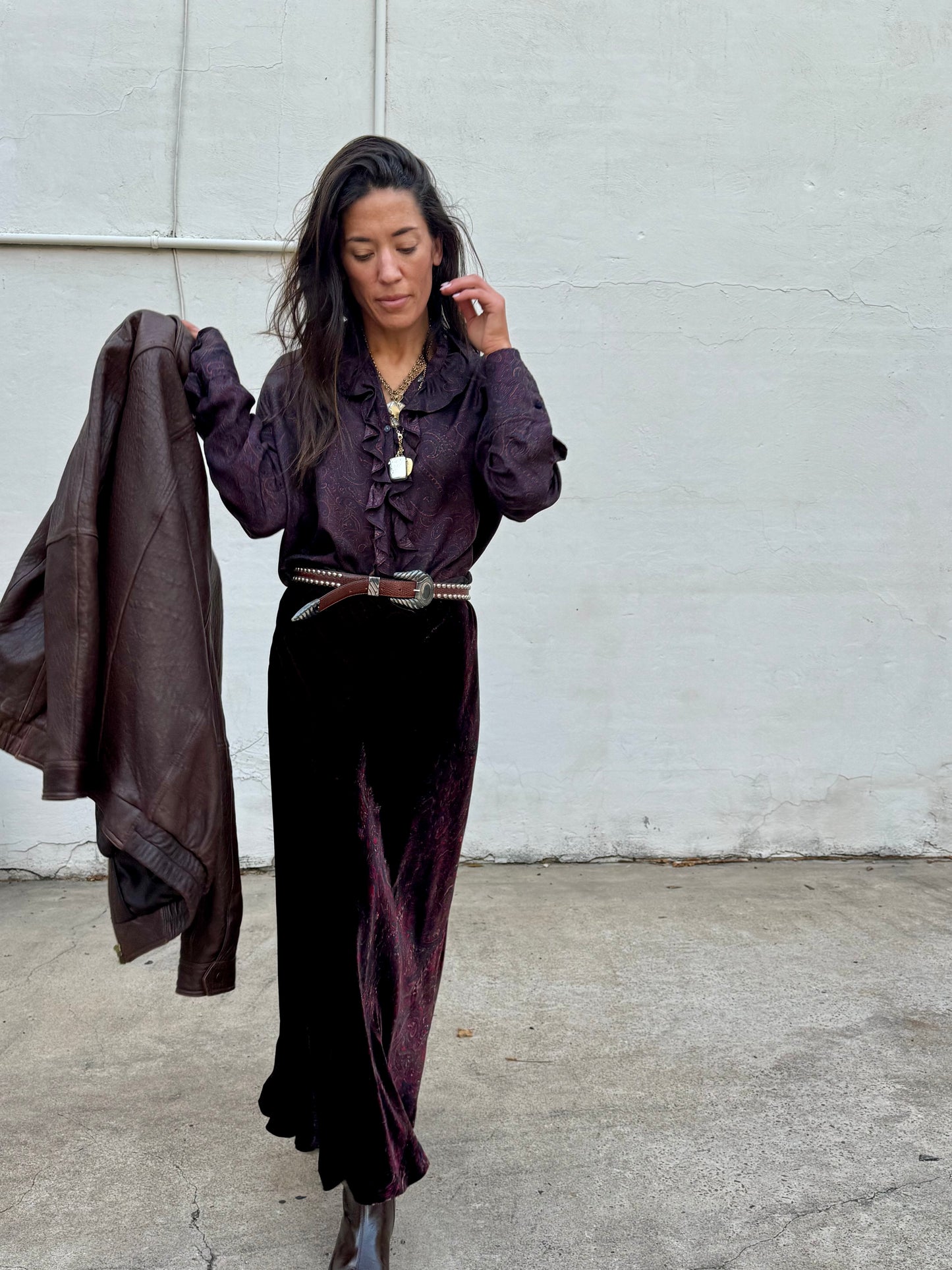 Silk Paisley Blouse Ralph