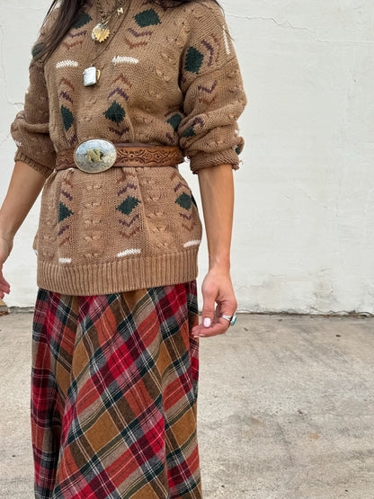 Southwestern Cotton Sweater