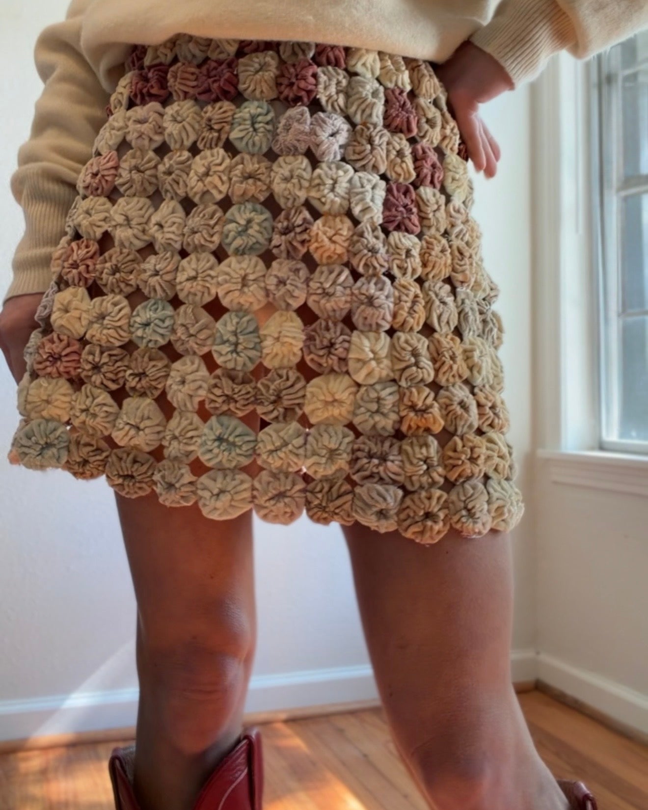 Yoyo Mini Mauve Velvet