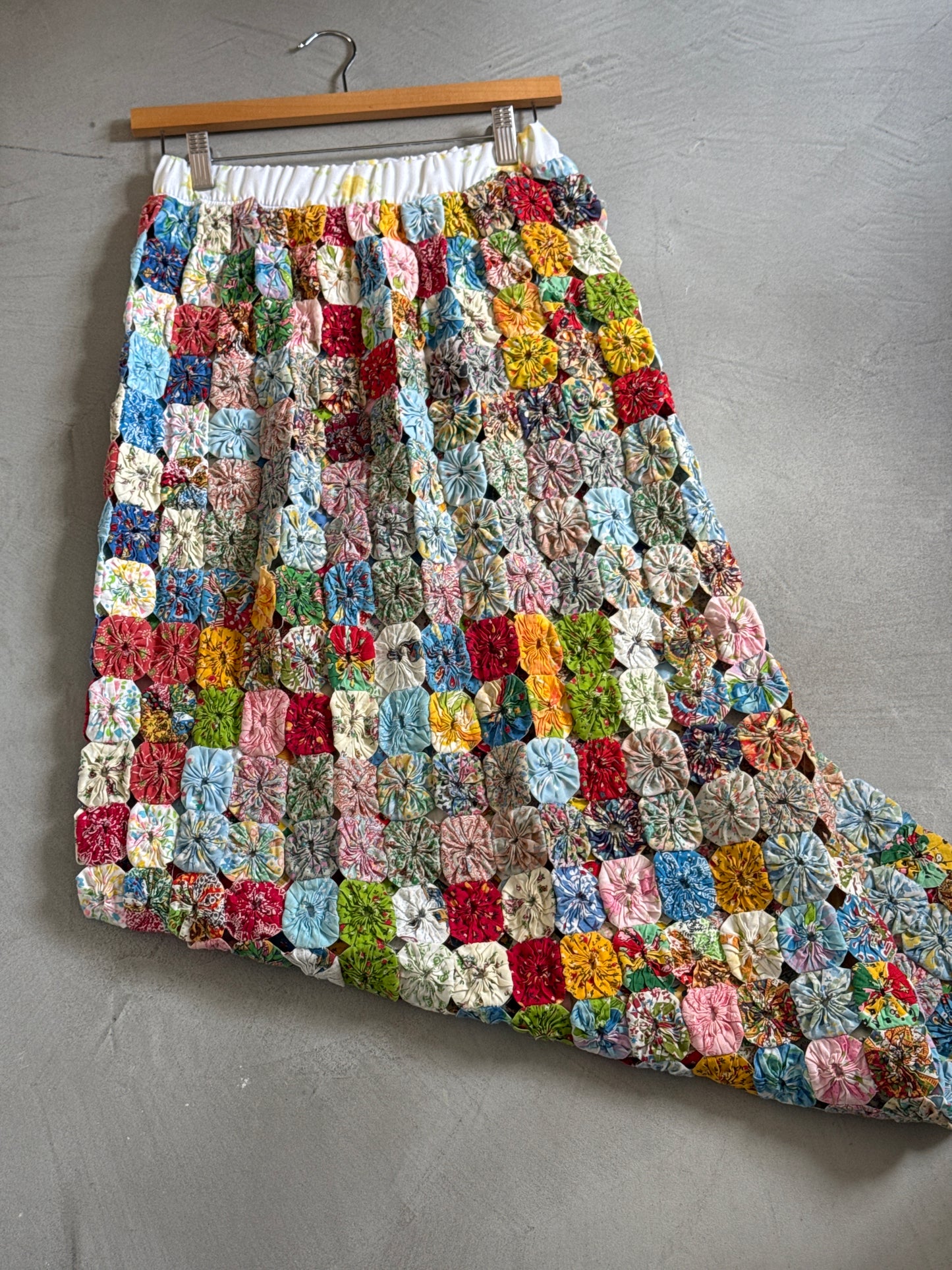 Multi Bright Maxi YoYo Skirt