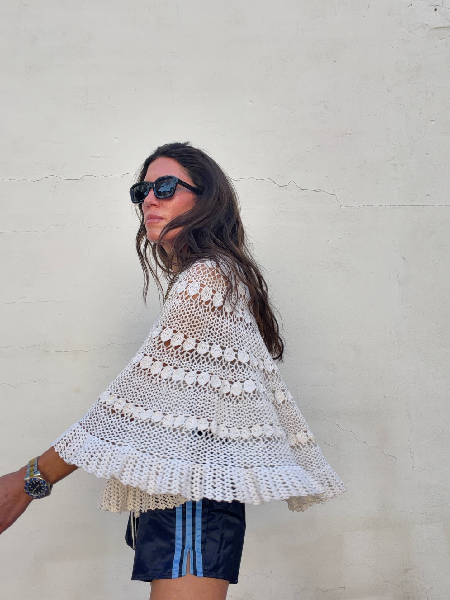 Crochet Poncho Top