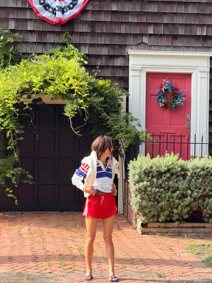 Vintage Adidas Trefoil Shorts Red
