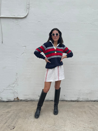 Lands End 90s Rugby Shirt