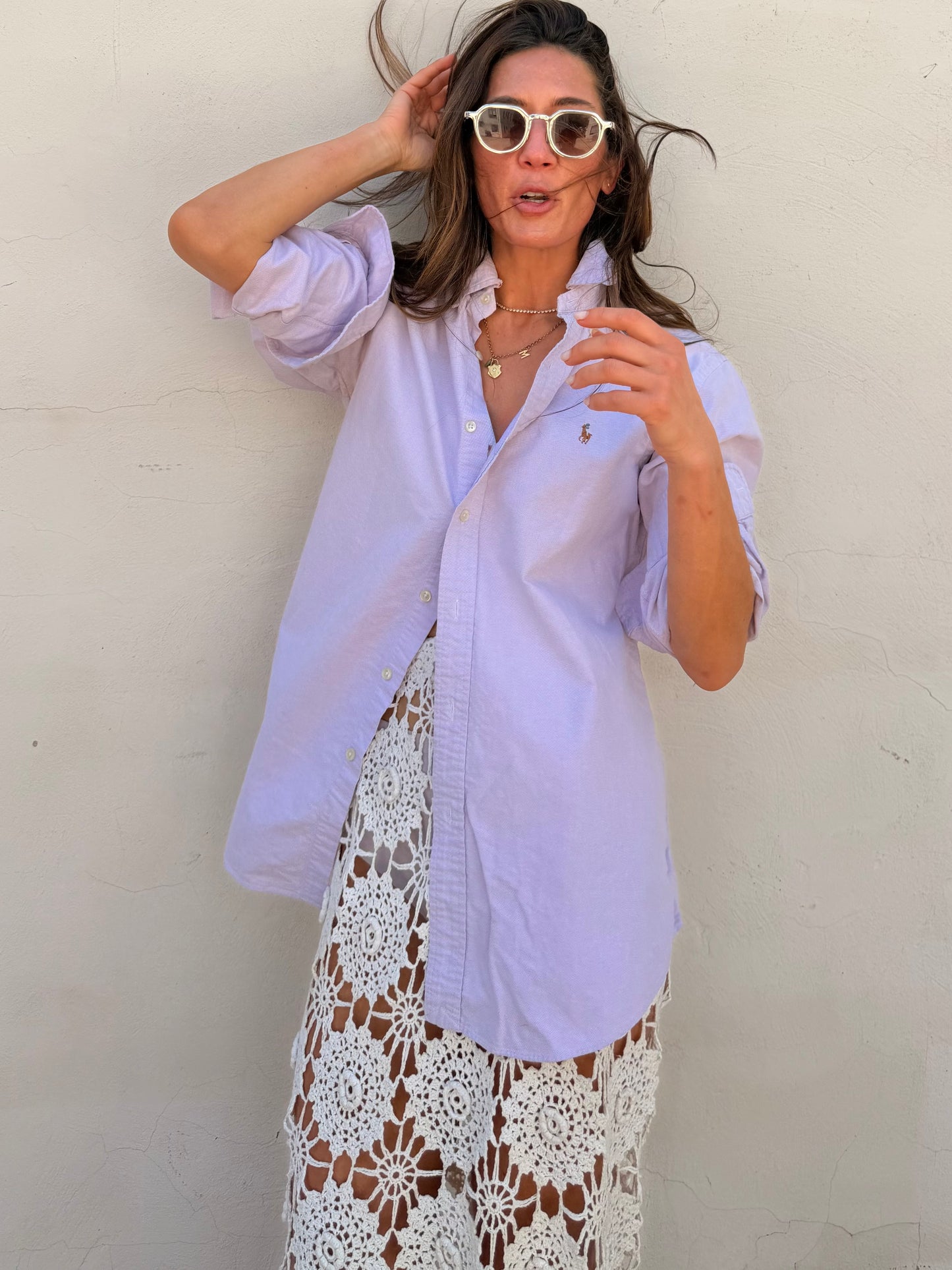 Ralph Lauren Lavender Shirt