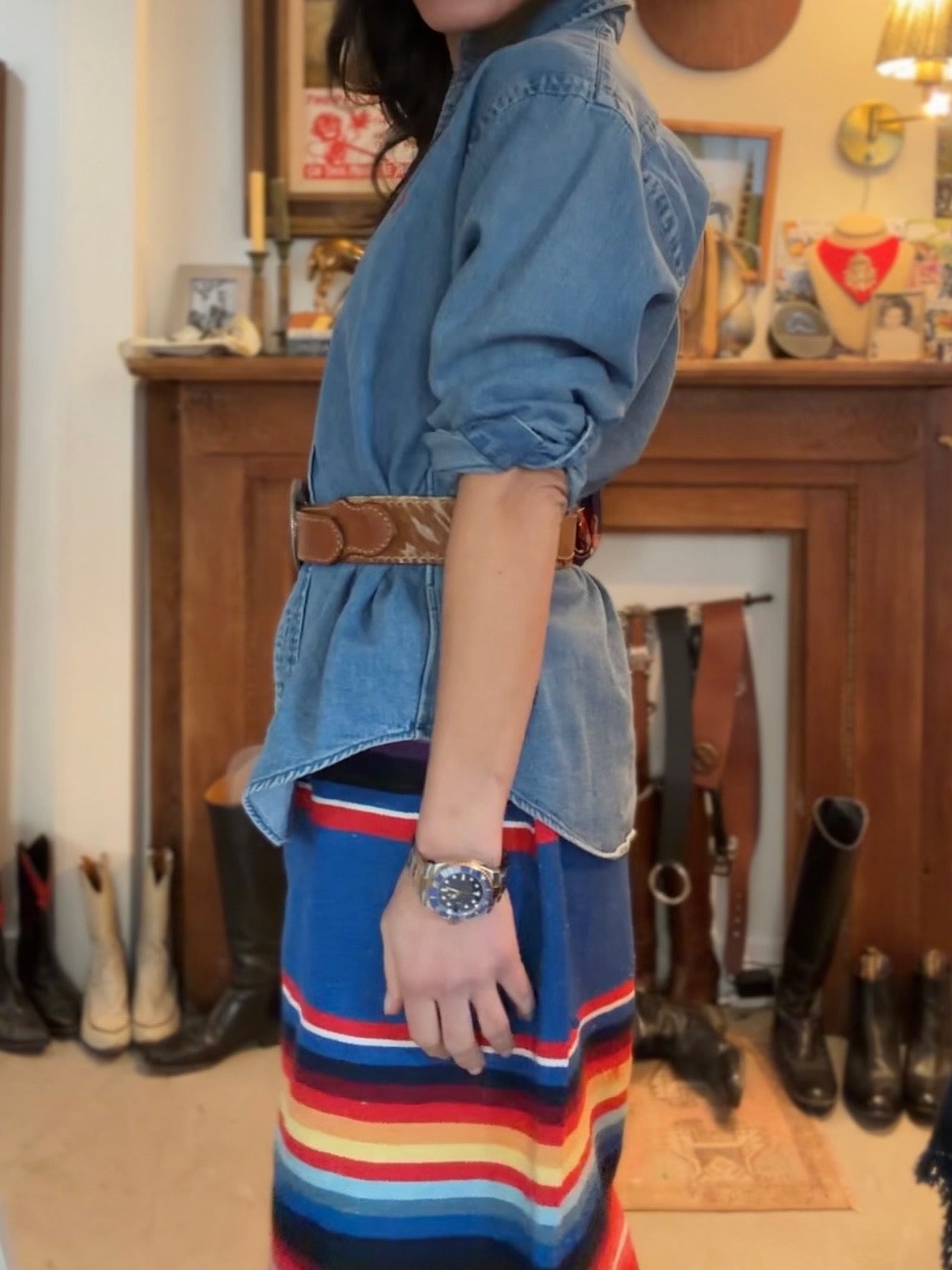 Mexican Blanket Skirt