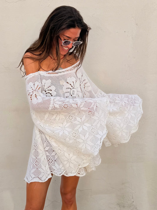 Crochet Cape Dress