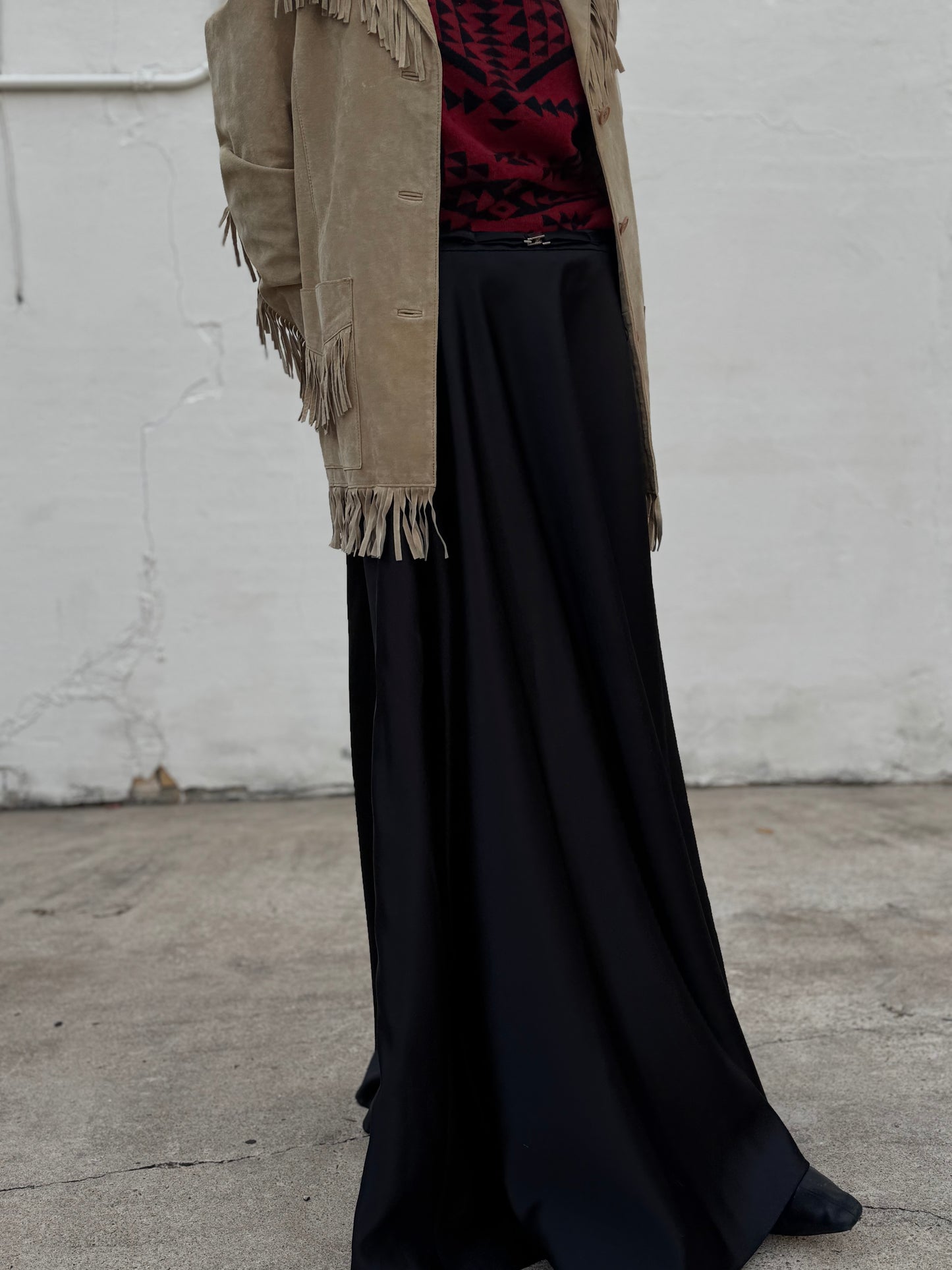 Ralph Lauren Satin Full Skirt