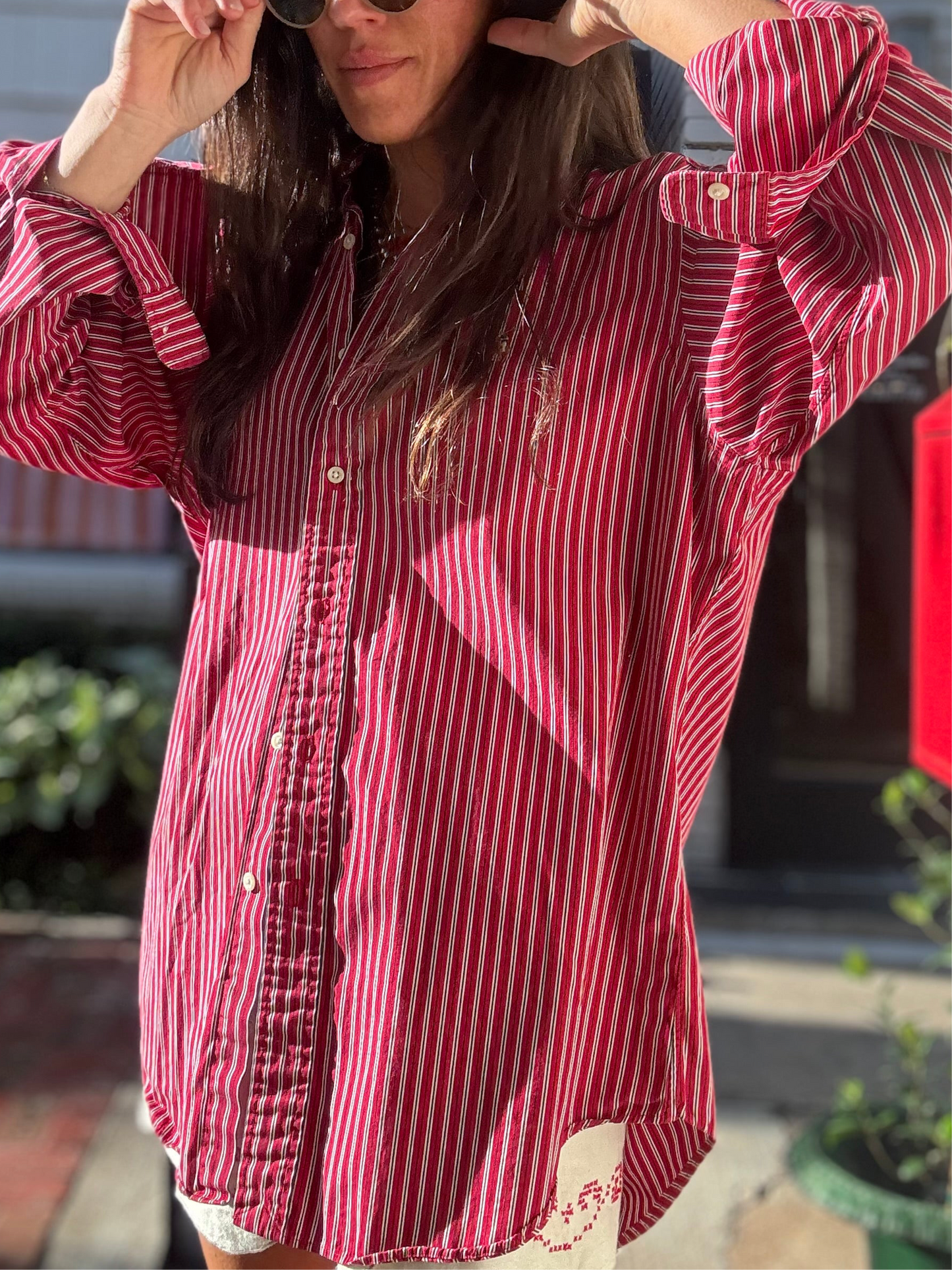 Ralph Lauren Red Stripe Shirt