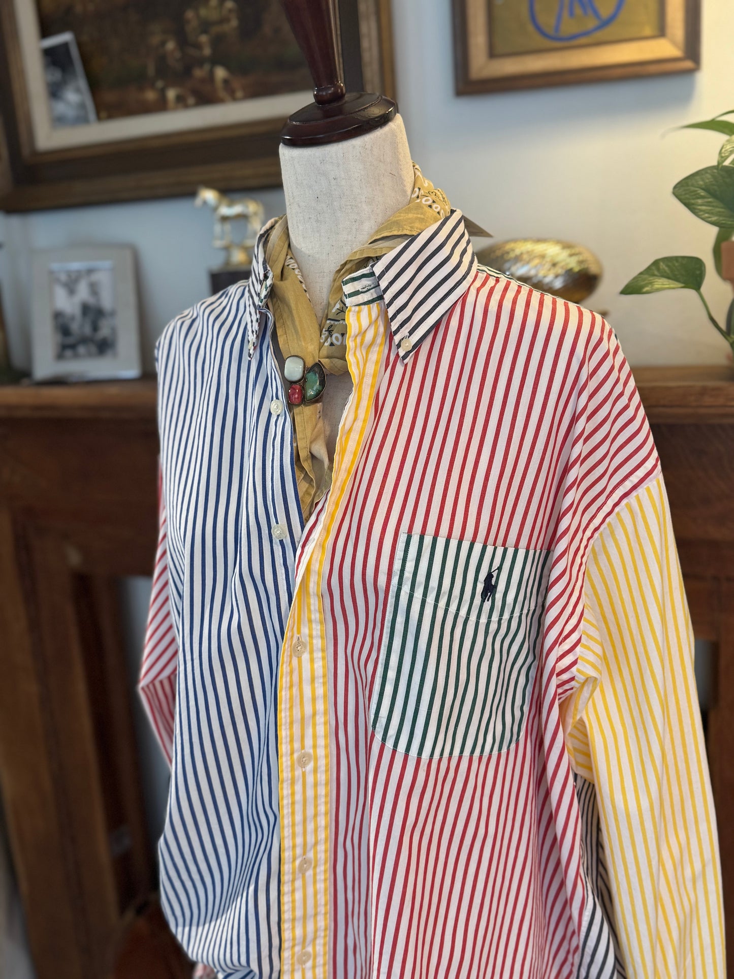 Ralph Lauren Color Block Stripe
