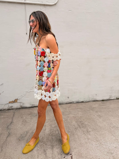 Yoyo Mini Dress Just Peachy
