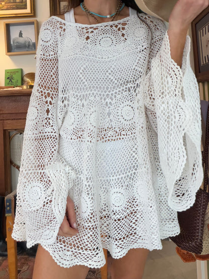 Crochet Cape Dress