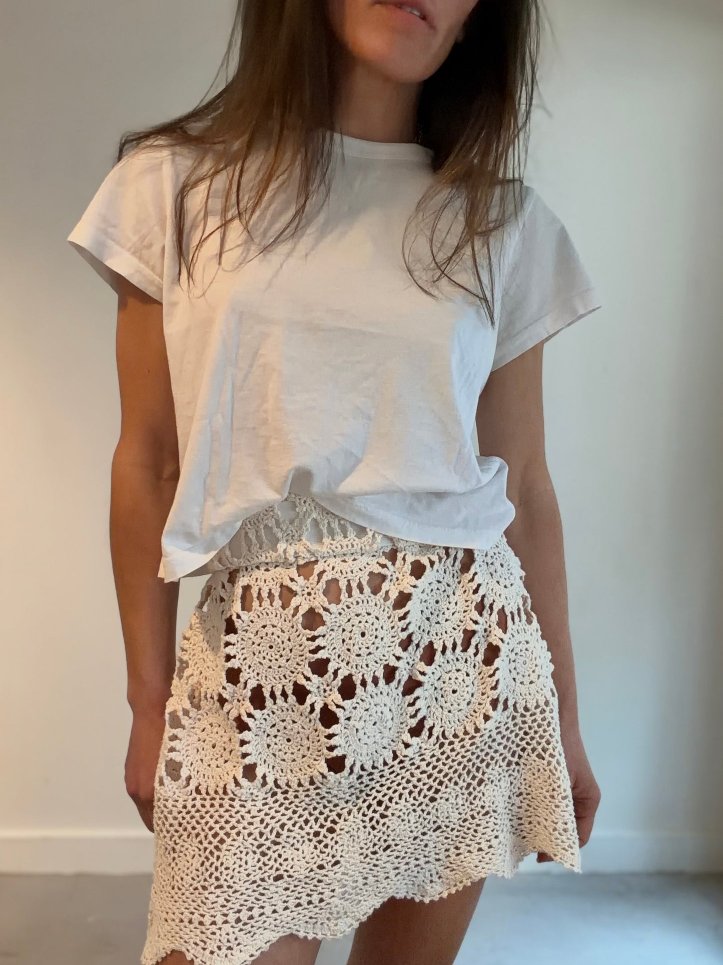Sun Crochet Mini Cream