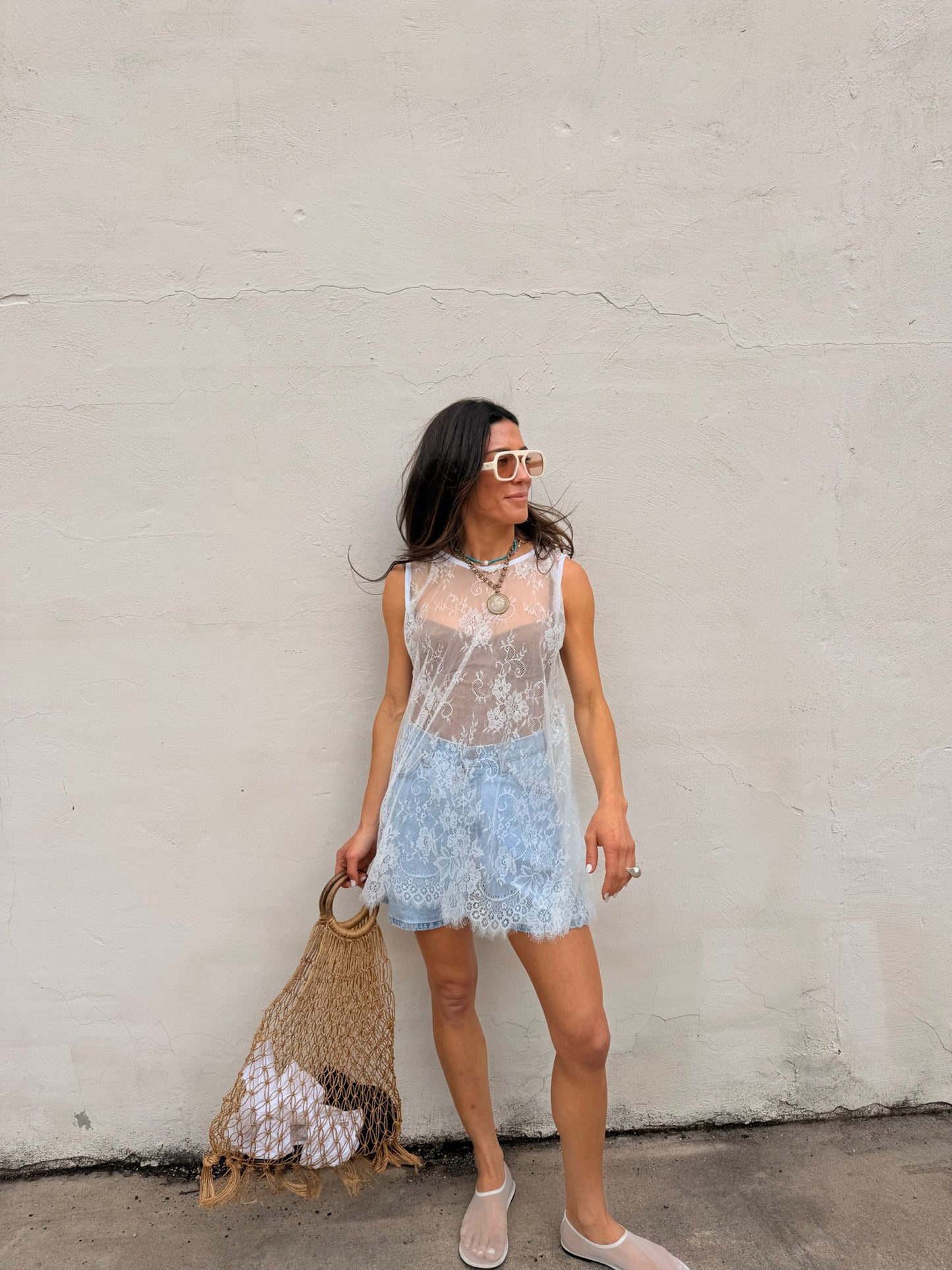 Sheer Lace Top / Dress