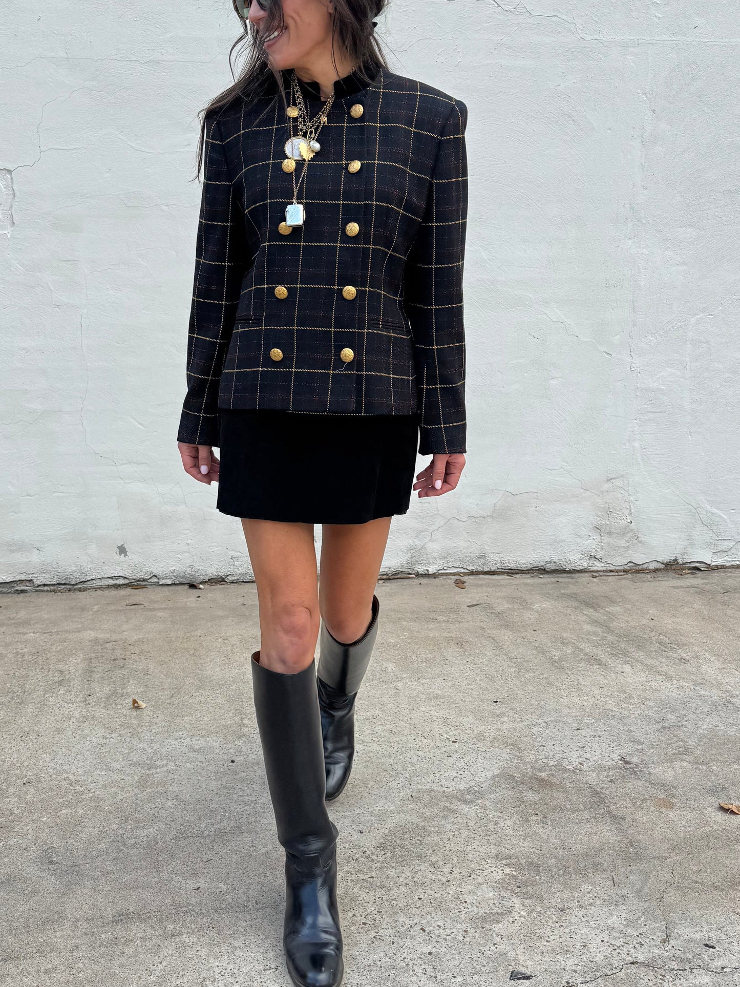 Plaid Nutcracker Jacket