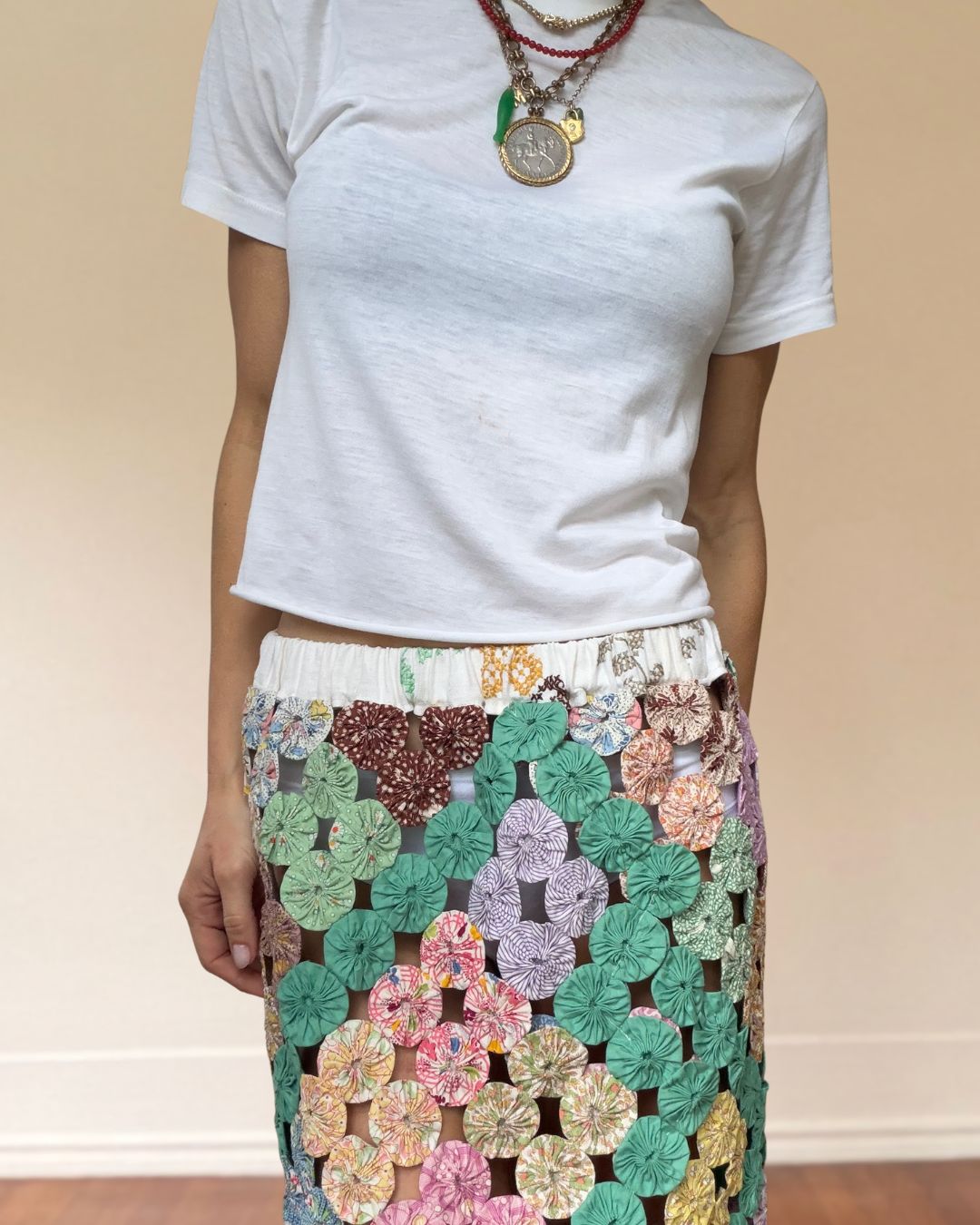 Yoyo Maxi Skirt Heirloom
