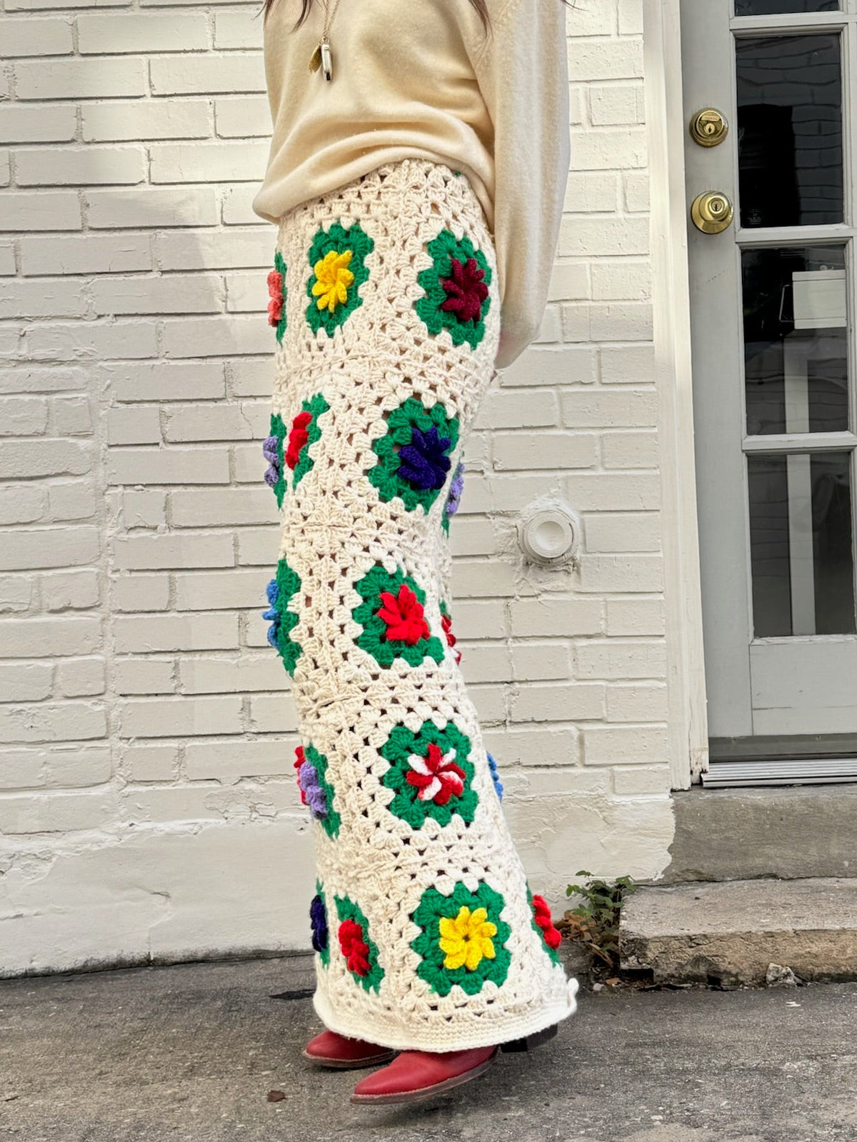 Granny Square Maxi Skirt