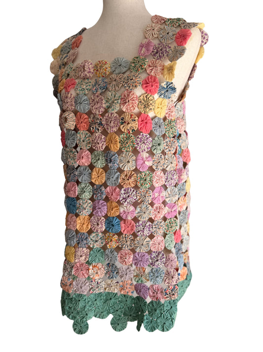 Yoyo Mini Dress in Garden